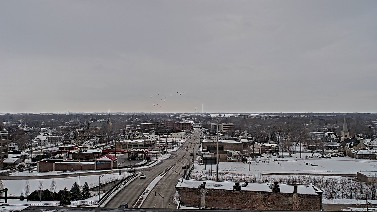 Thumbnail for current weather camera view from Kankakee County Administration Building in Kankakee, Illinois