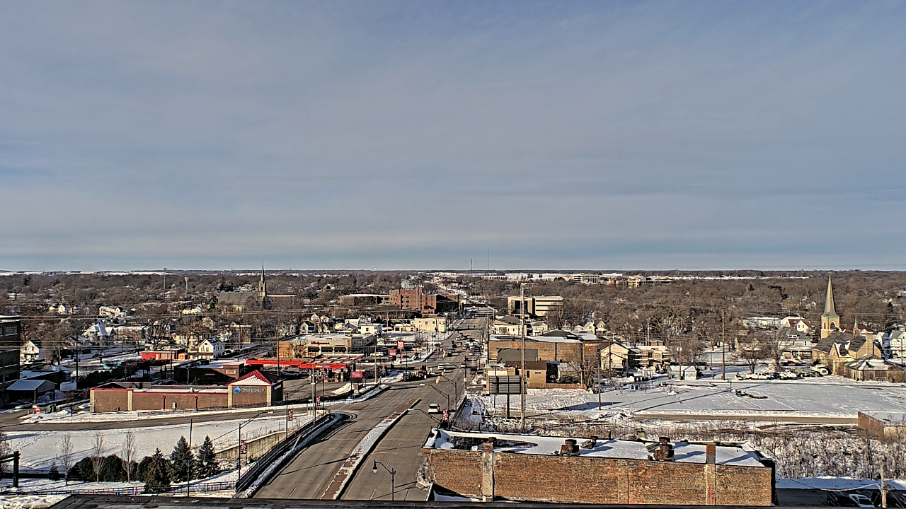 Thumbnail for current weather camera view from Kankakee County Administration Building in Kankakee, Illinois