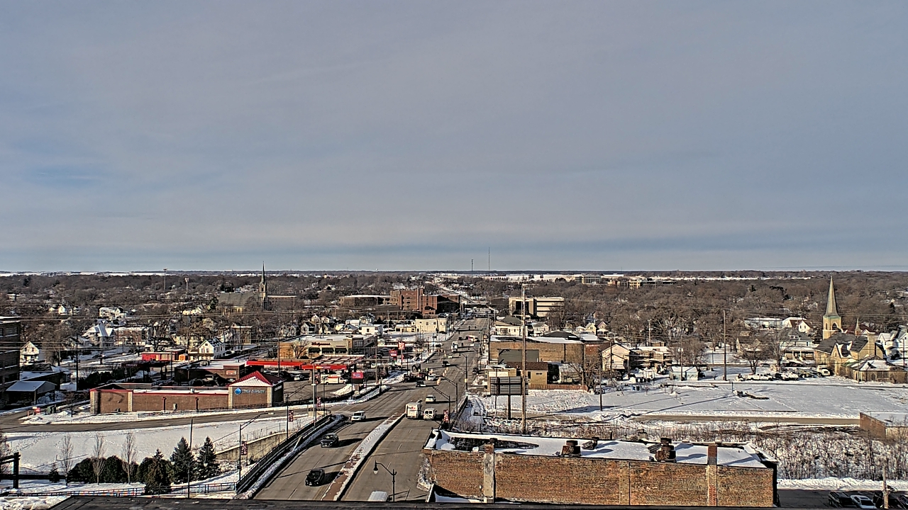 Thumbnail for current weather camera view from Kankakee County Administration Building in Kankakee, Illinois