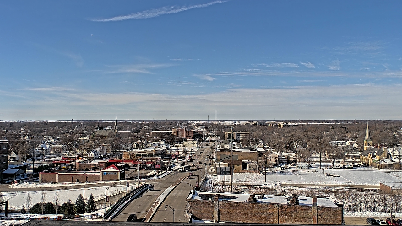 Thumbnail for current weather camera view from Kankakee County Administration Building in Kankakee, Illinois
