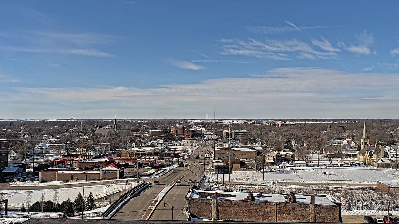 Thumbnail for current weather camera view from Kankakee County Administration Building in Kankakee, Illinois