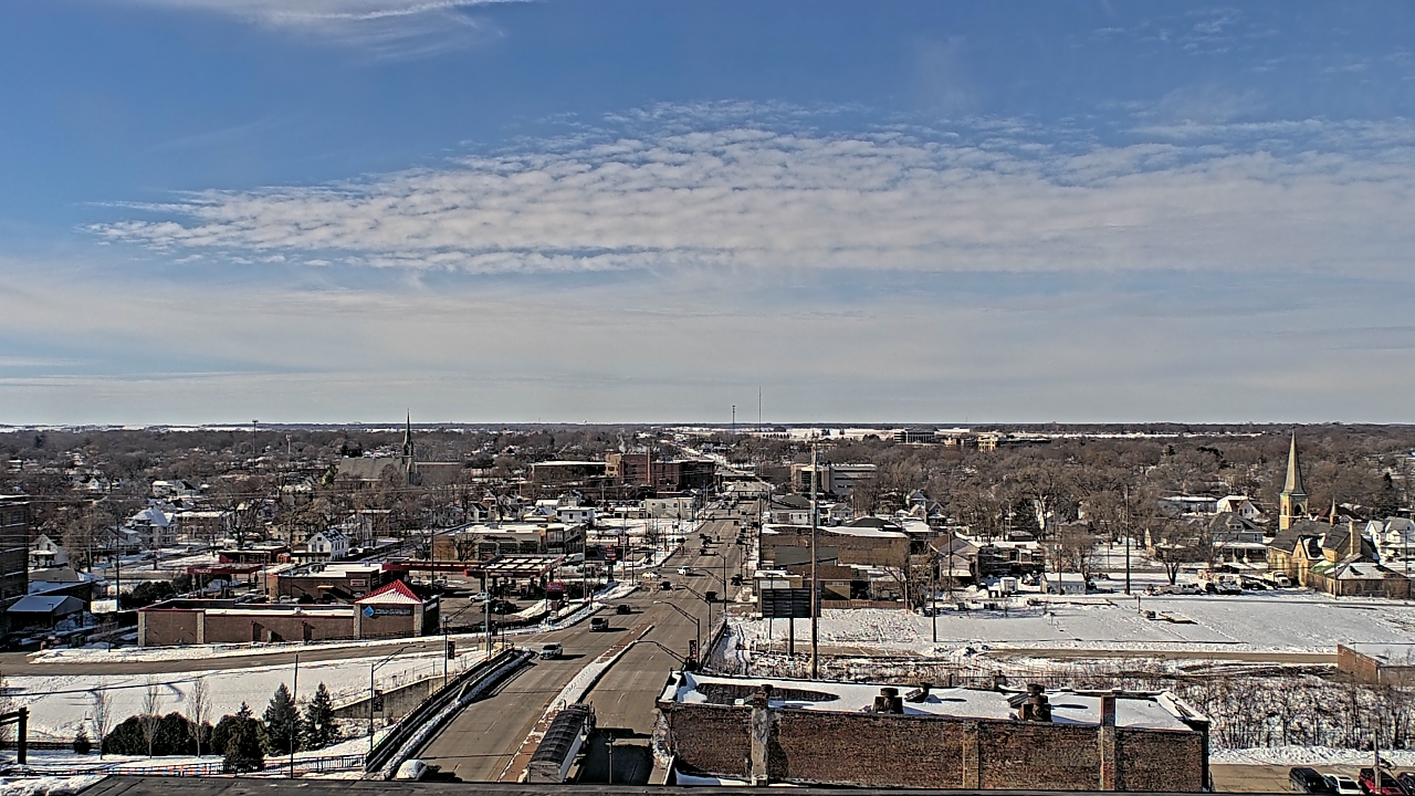Thumbnail for current weather camera view from Kankakee County Administration Building in Kankakee, Illinois