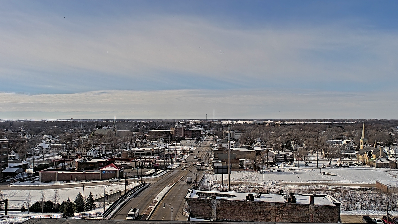 Thumbnail for current weather camera view from Kankakee County Administration Building in Kankakee, Illinois