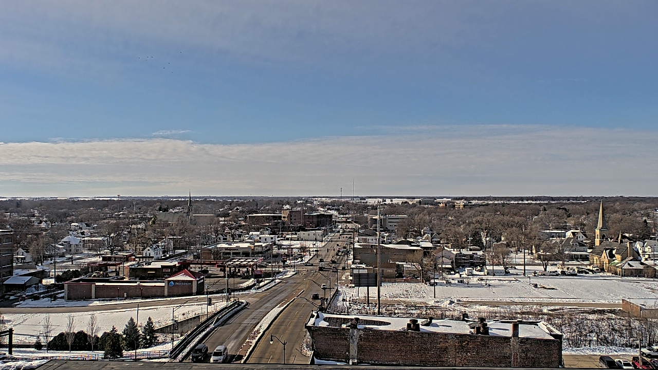 Thumbnail for current weather camera view from Kankakee County Administration Building in Kankakee, Illinois