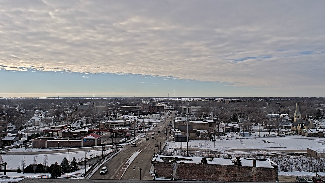 Thumbnail for current weather camera view from Kankakee County Administration Building in Kankakee, Illinois