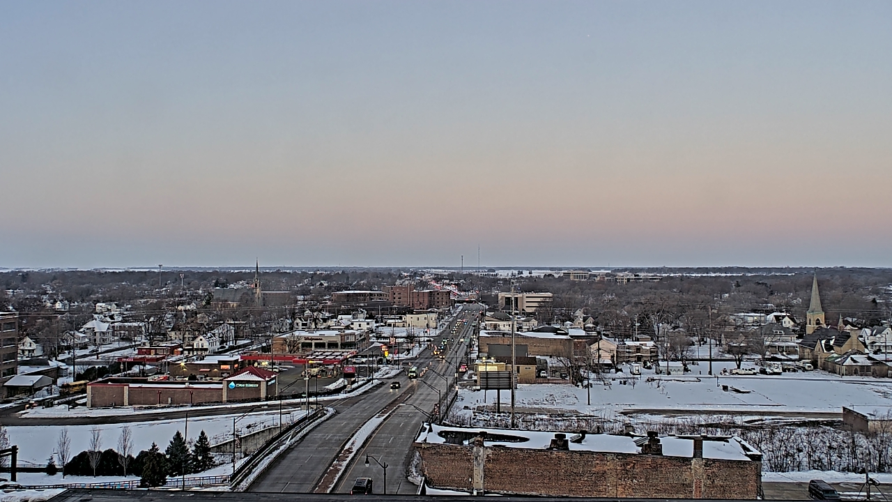 Thumbnail for current weather camera view from Kankakee County Administration Building in Kankakee, Illinois