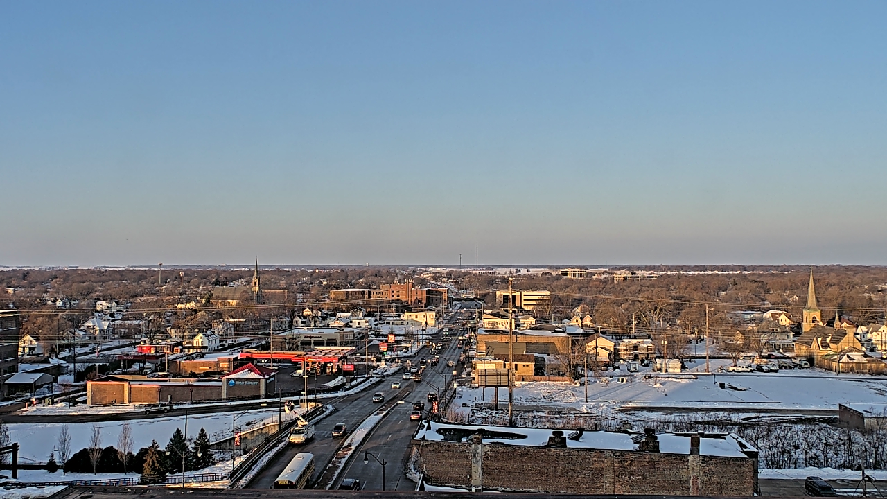 Thumbnail for current weather camera view from Kankakee County Administration Building in Kankakee, Illinois
