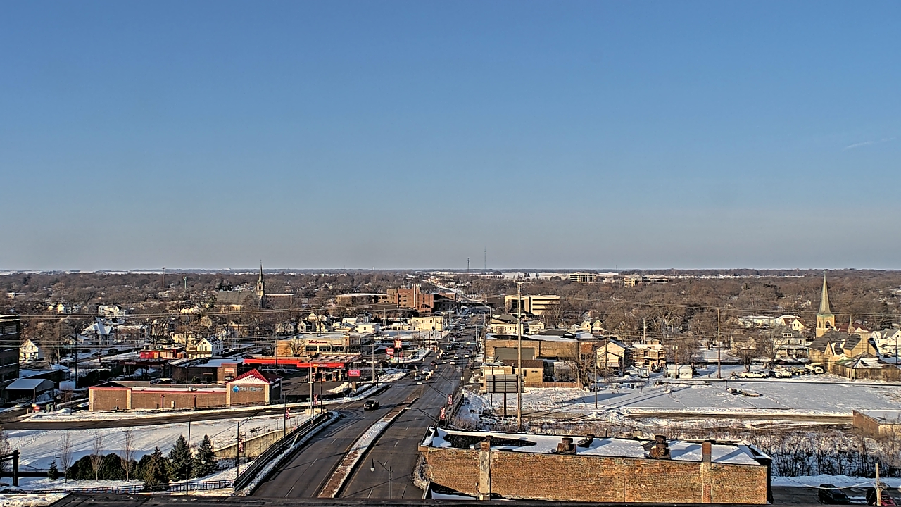 Thumbnail for current weather camera view from Kankakee County Administration Building in Kankakee, Illinois