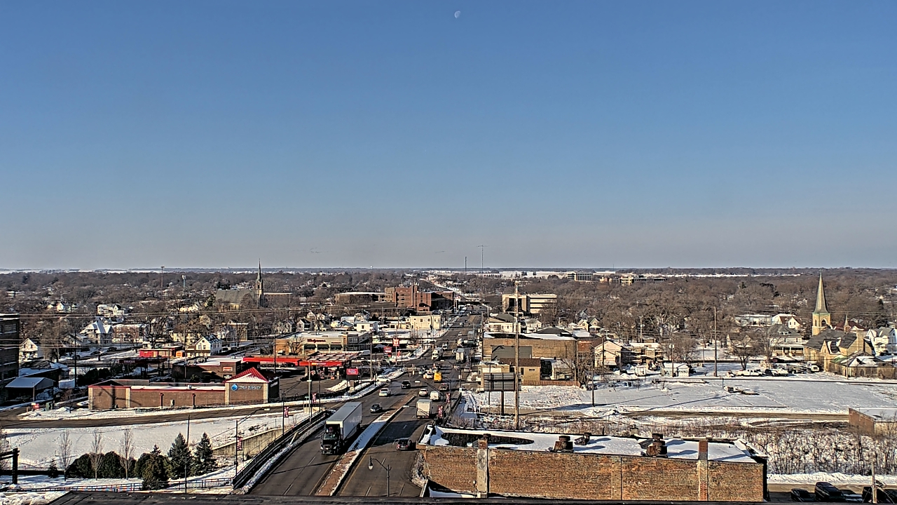 Thumbnail for current weather camera view from Kankakee County Administration Building in Kankakee, Illinois