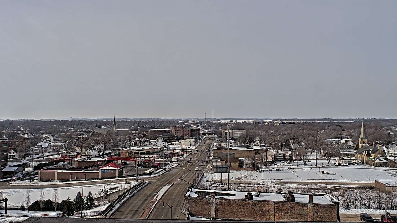 Thumbnail for current weather camera view from Kankakee County Administration Building in Kankakee, Illinois
