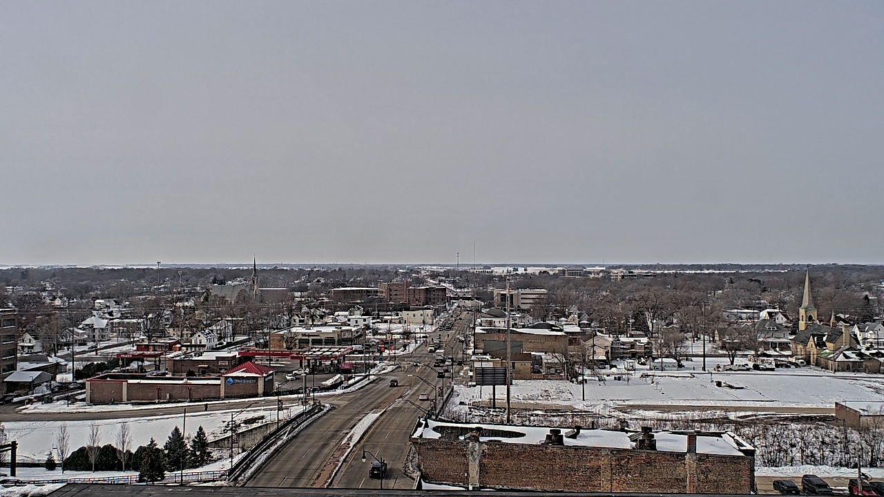 Thumbnail for current weather camera view from Kankakee County Administration Building in Kankakee, Illinois