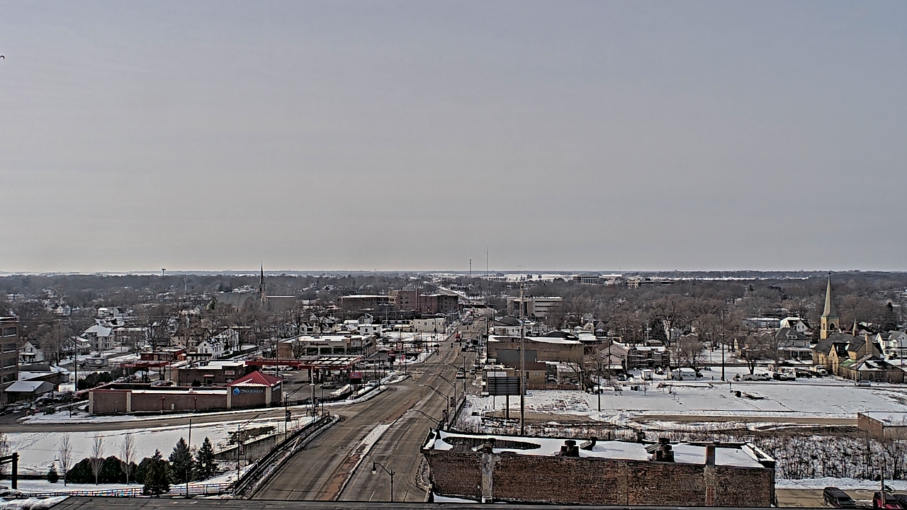 Thumbnail for current weather camera view from Kankakee County Administration Building in Kankakee, Illinois