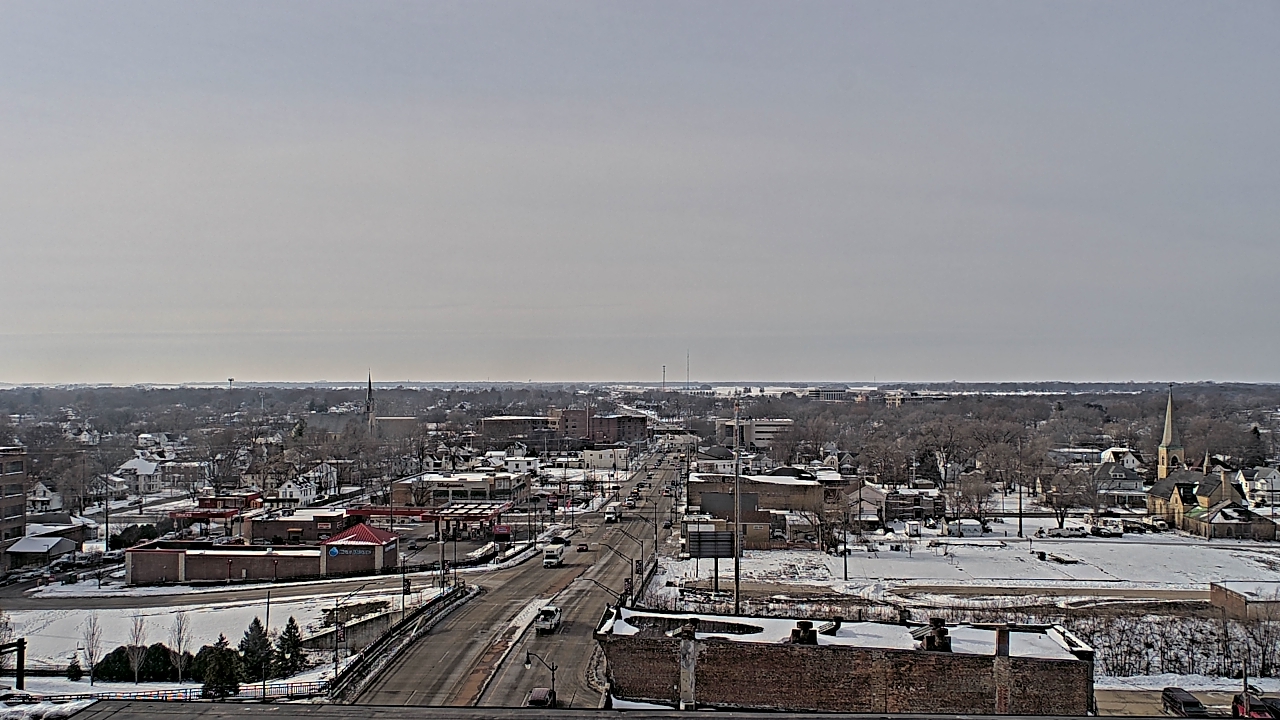 Thumbnail for current weather camera view from Kankakee County Administration Building in Kankakee, Illinois