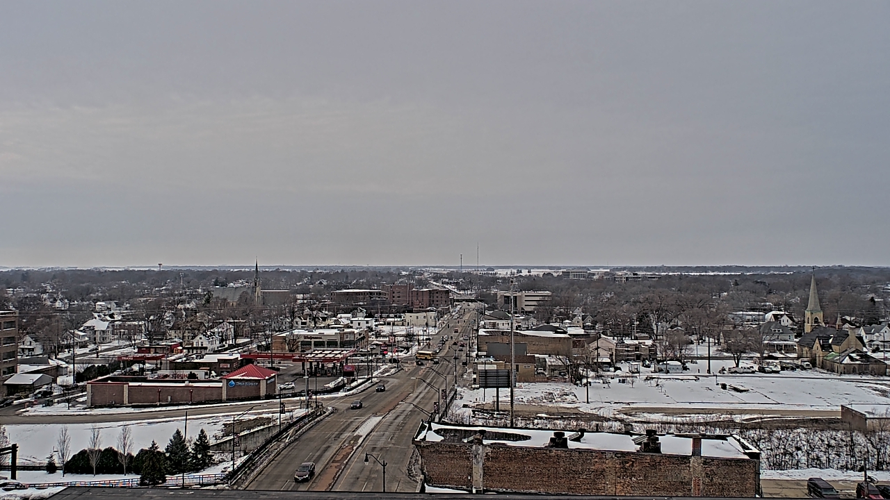 Thumbnail for current weather camera view from Kankakee County Administration Building in Kankakee, Illinois