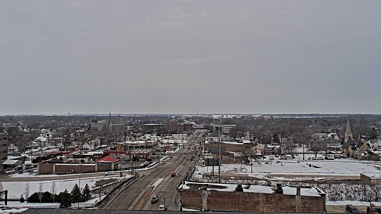 Thumbnail for current weather camera view from Kankakee County Administration Building in Kankakee, Illinois