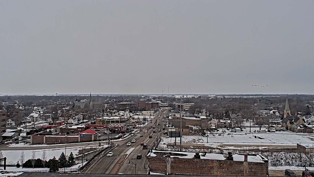 Thumbnail for current weather camera view from Kankakee County Administration Building in Kankakee, Illinois