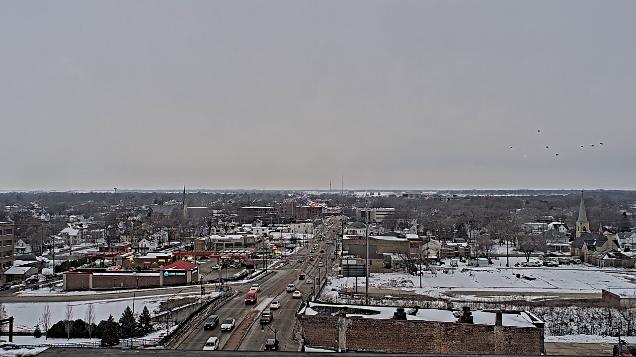 Thumbnail for current weather camera view from Kankakee County Administration Building in Kankakee, Illinois