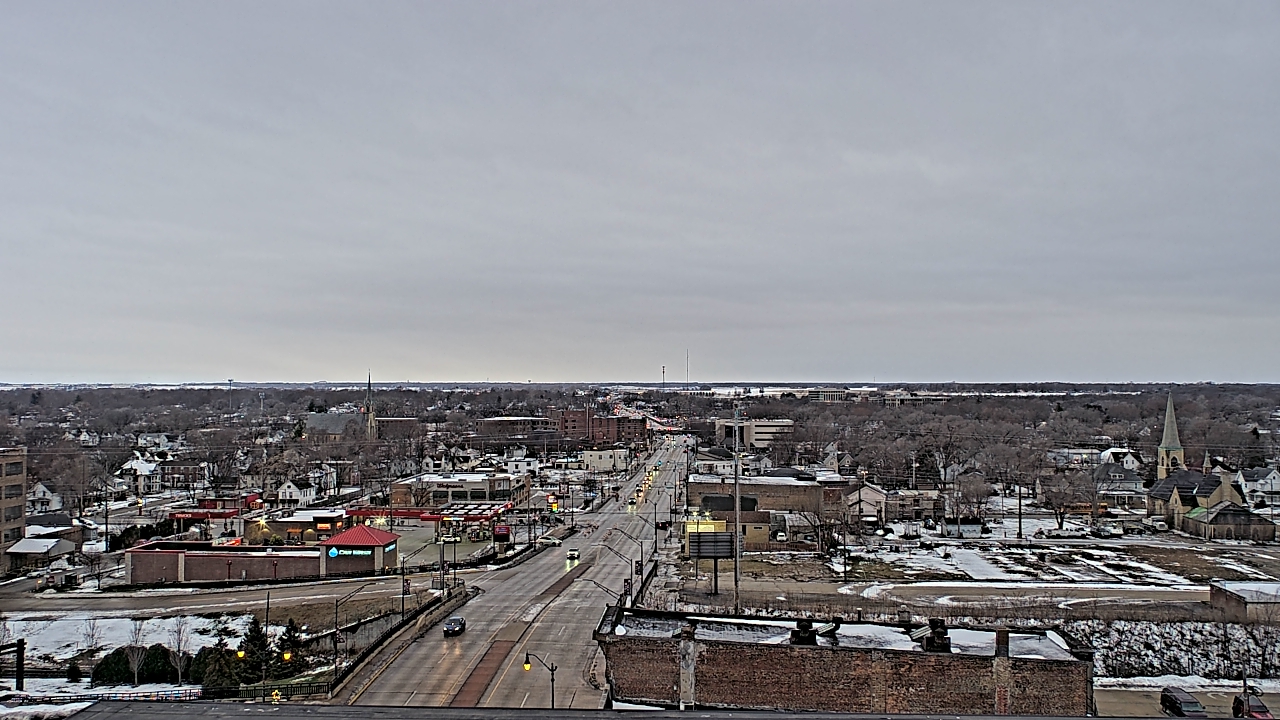 Thumbnail for current weather camera view from Kankakee County Administration Building in Kankakee, Illinois