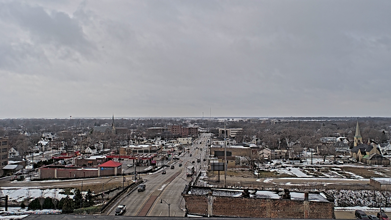 Thumbnail for current weather camera view from Kankakee County Administration Building in Kankakee, Illinois