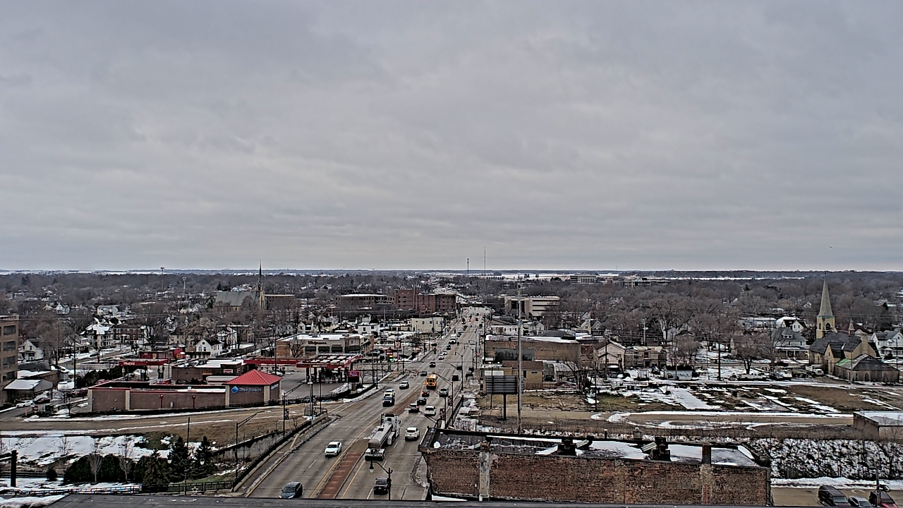 Thumbnail for current weather camera view from Kankakee County Administration Building in Kankakee, Illinois