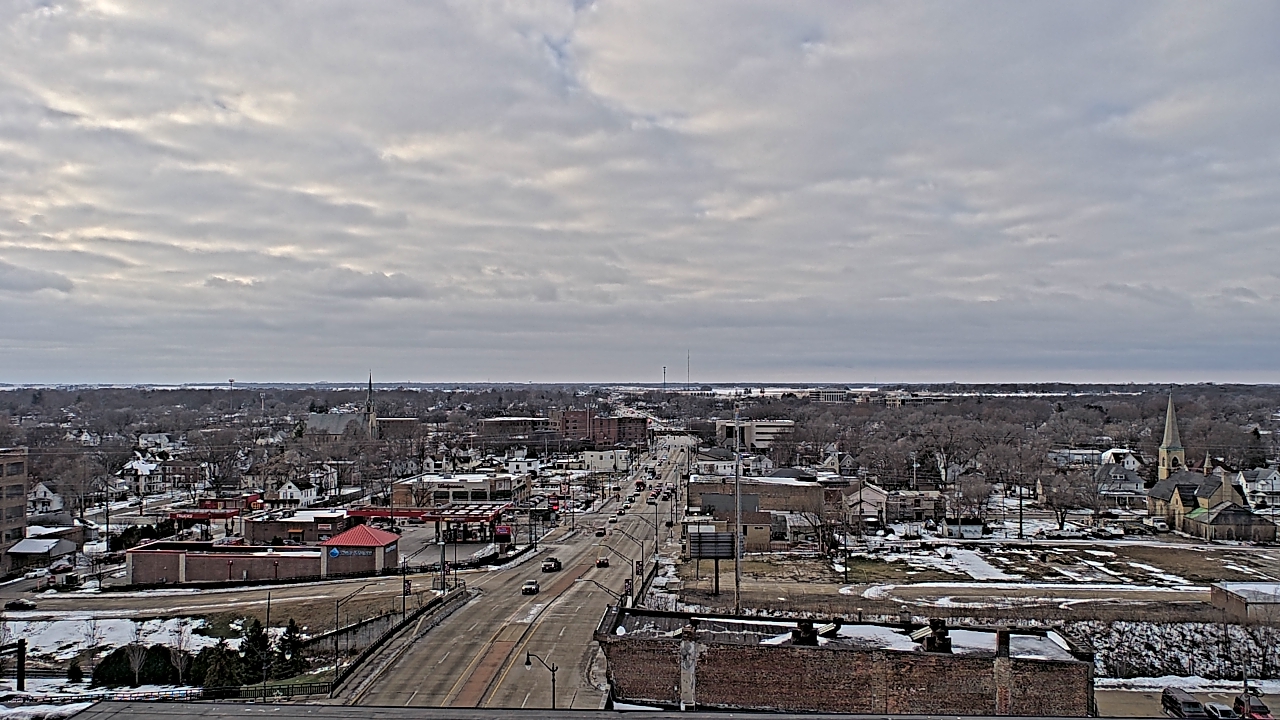 Thumbnail for current weather camera view from Kankakee County Administration Building in Kankakee, Illinois