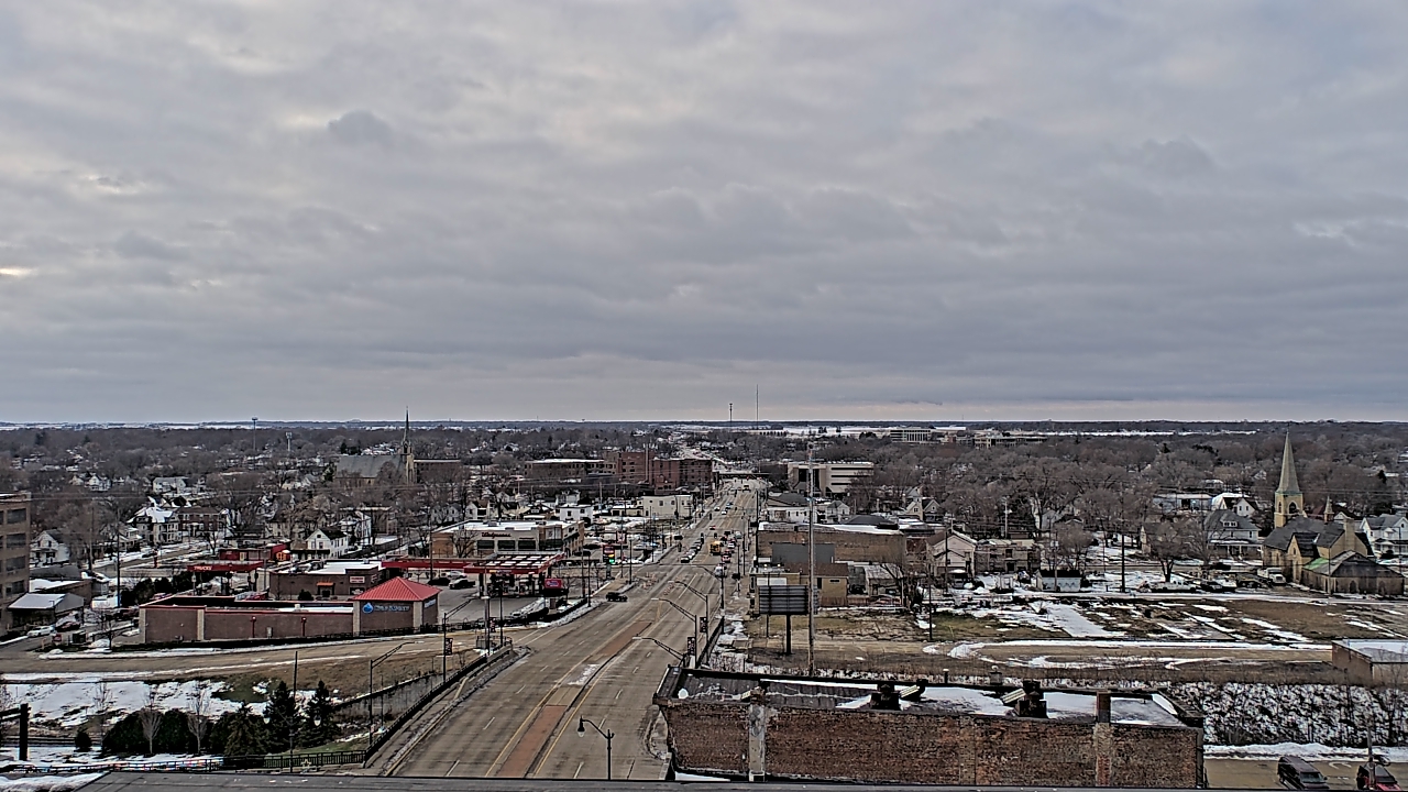 Thumbnail for current weather camera view from Kankakee County Administration Building in Kankakee, Illinois