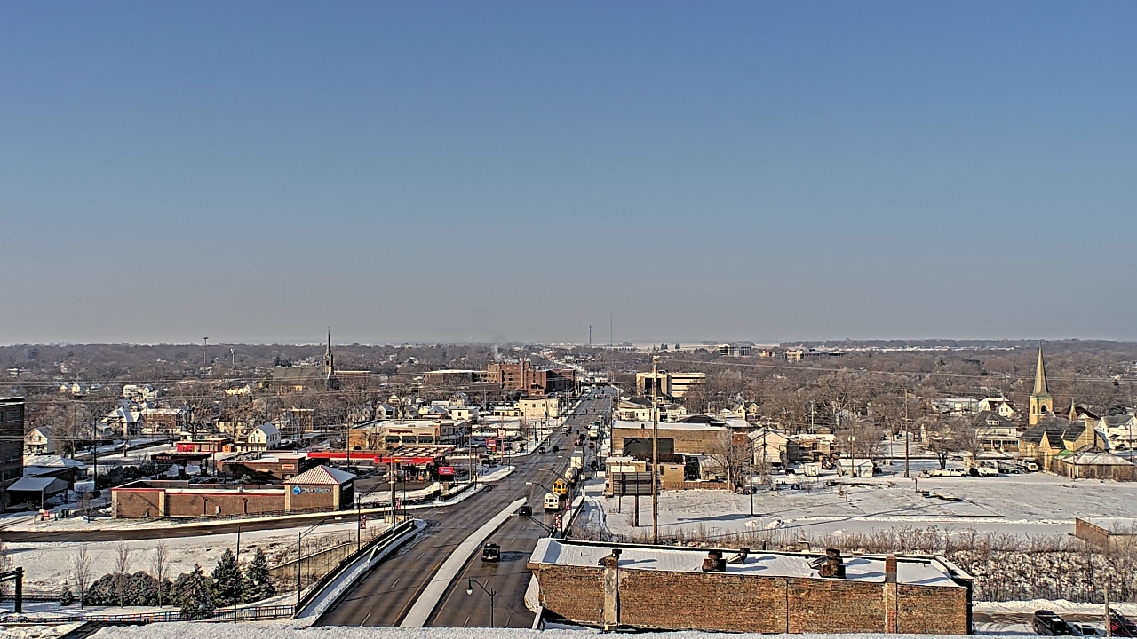 Thumbnail for current weather camera view from Kankakee County Administration Building in Kankakee, Illinois