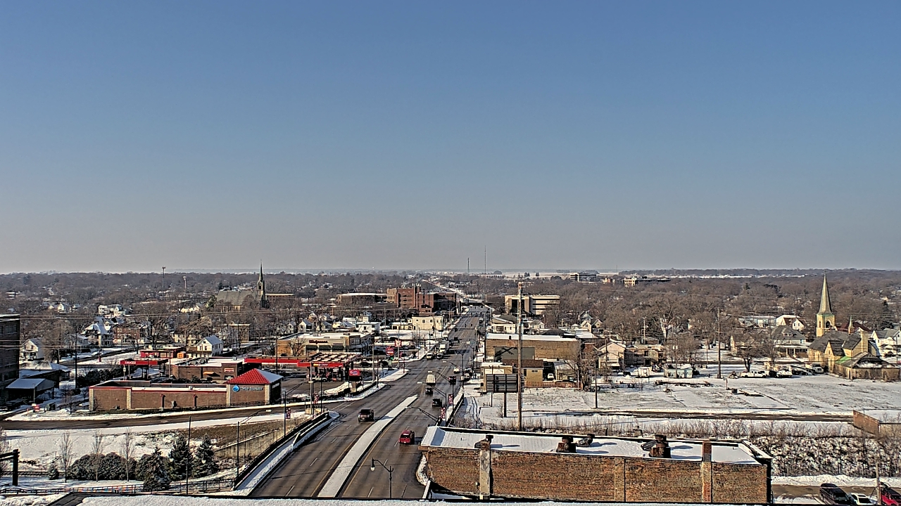Thumbnail for current weather camera view from Kankakee County Administration Building in Kankakee, Illinois