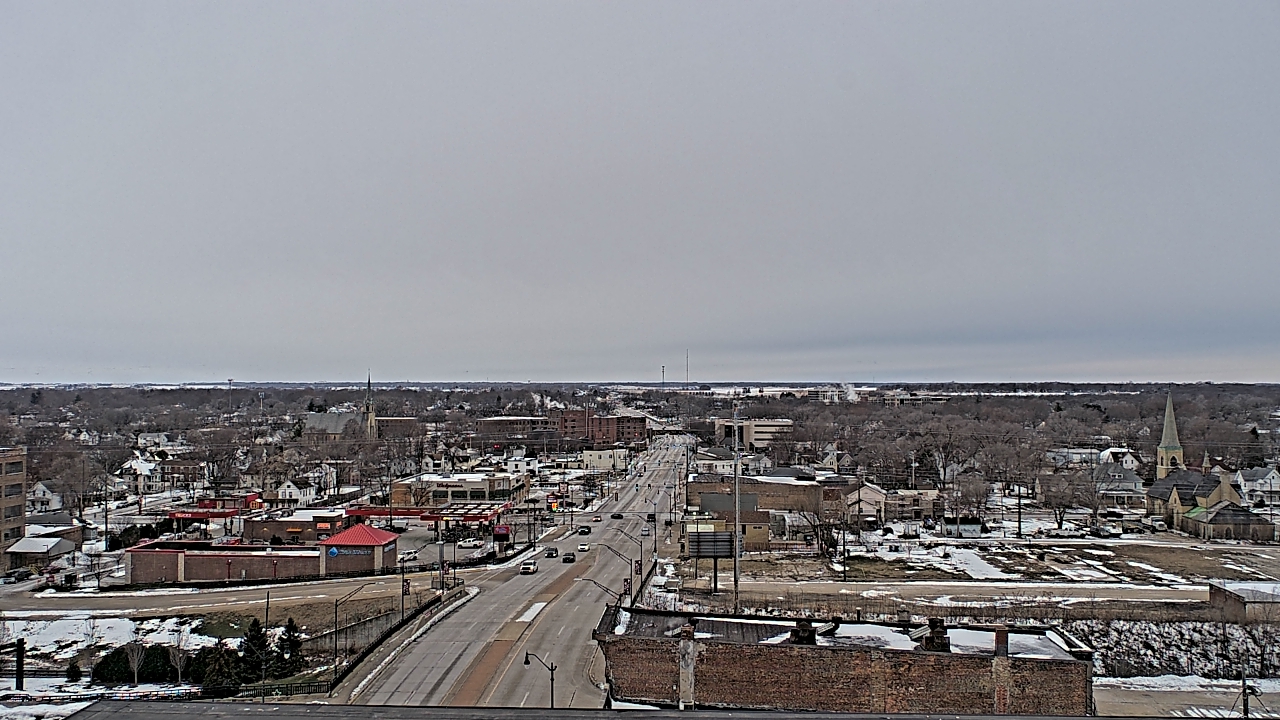 Thumbnail for current weather camera view from Kankakee County Administration Building in Kankakee, Illinois