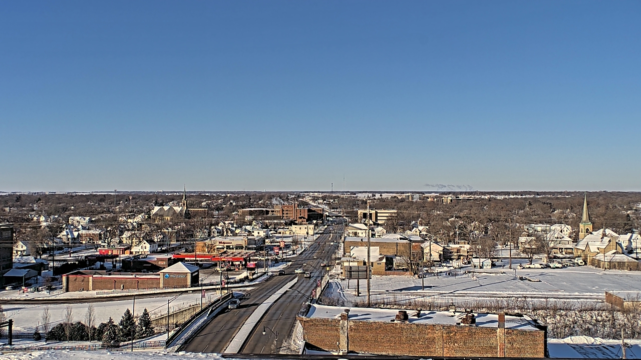 Thumbnail for current weather camera view from Kankakee County Administration Building in Kankakee, Illinois
