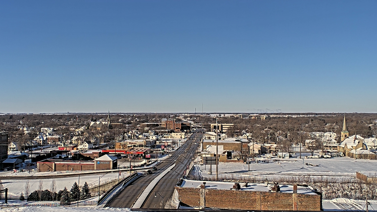 Thumbnail for current weather camera view from Kankakee County Administration Building in Kankakee, Illinois