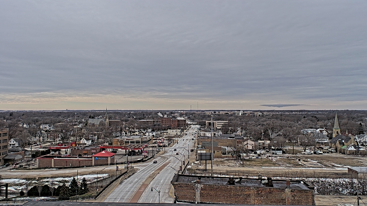Thumbnail for current weather camera view from Kankakee County Administration Building in Kankakee, Illinois