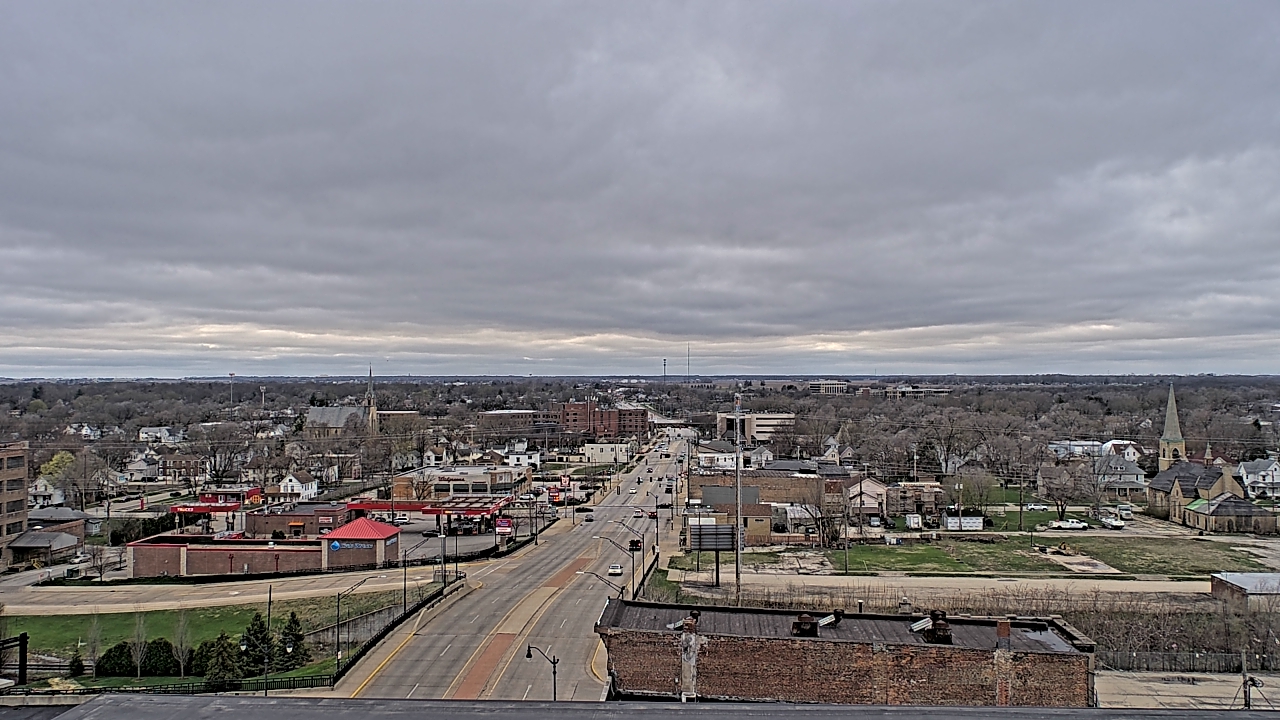 Thumbnail for current weather camera view from Kankakee County Administration Building in Kankakee, Illinois