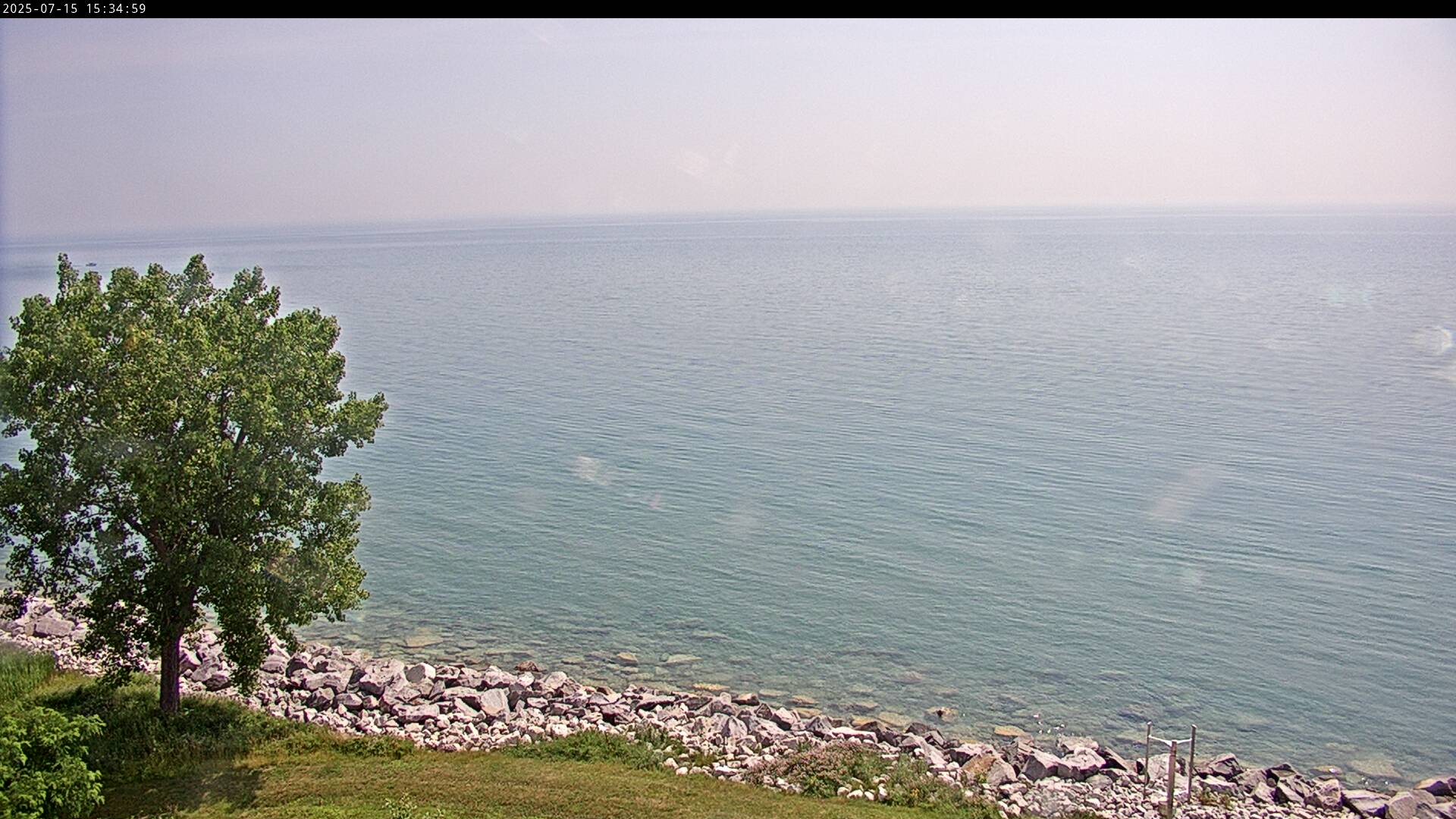 Thumbnail for current weather camera view from Carthage College in Kenosha, Wisconsin
