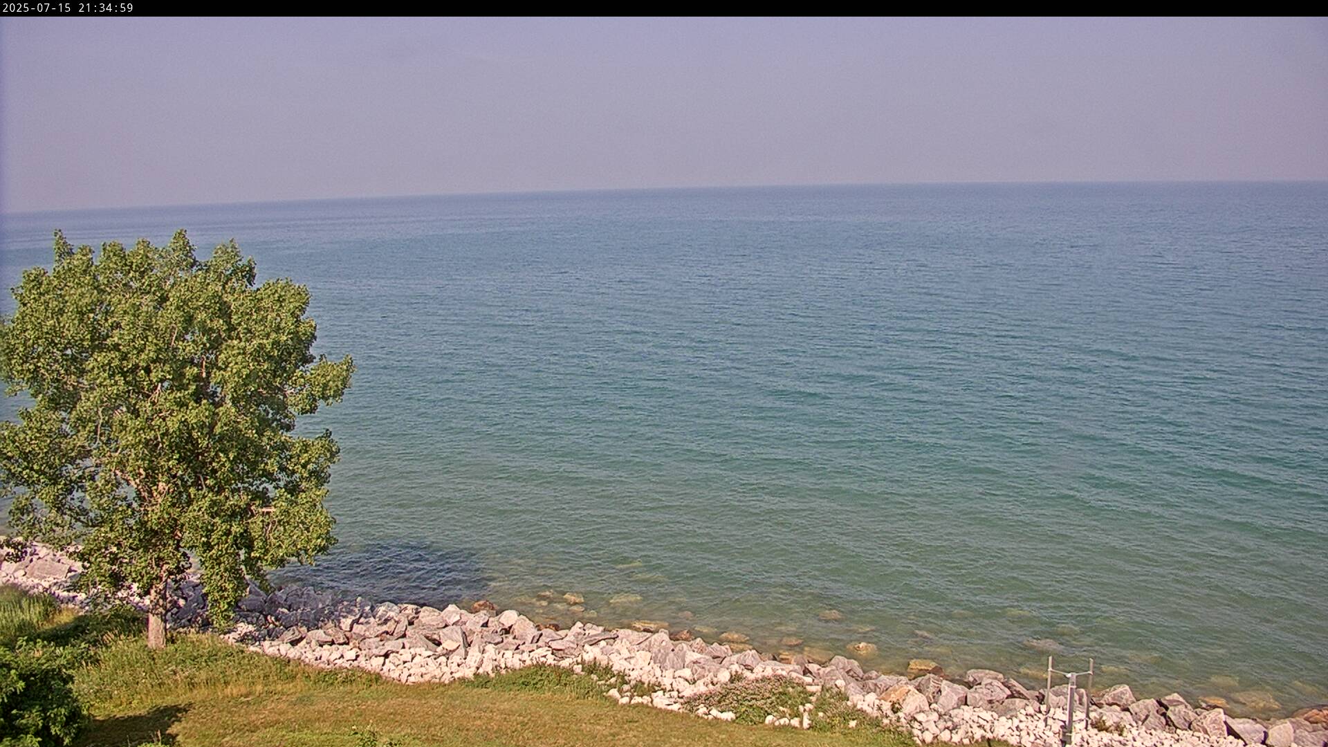 Thumbnail for current weather camera view from Carthage College in Kenosha, Wisconsin