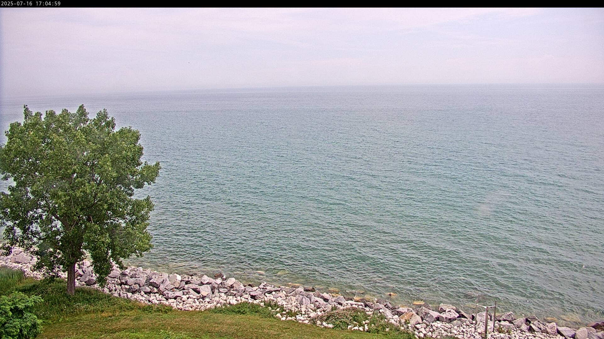 Thumbnail for current weather camera view from Carthage College in Kenosha, Wisconsin