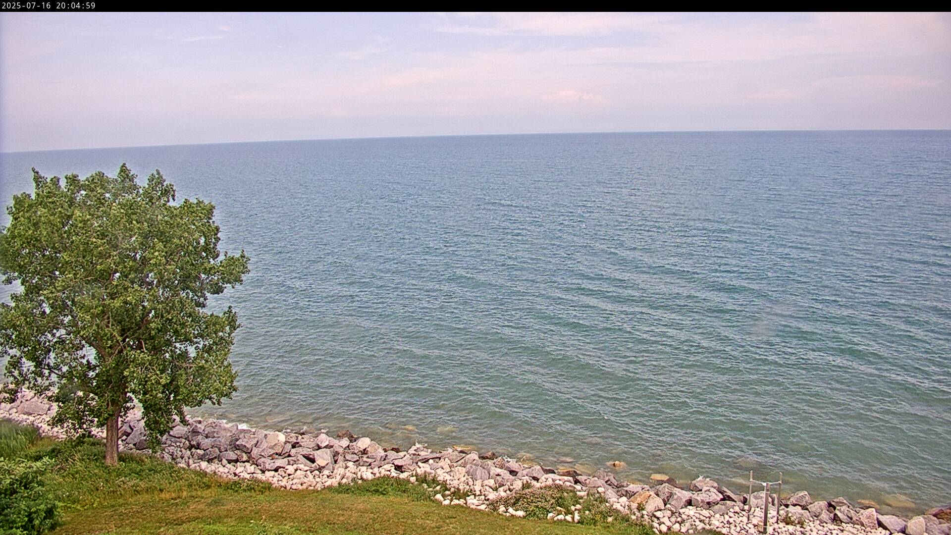 Thumbnail for current weather camera view from Carthage College in Kenosha, Wisconsin