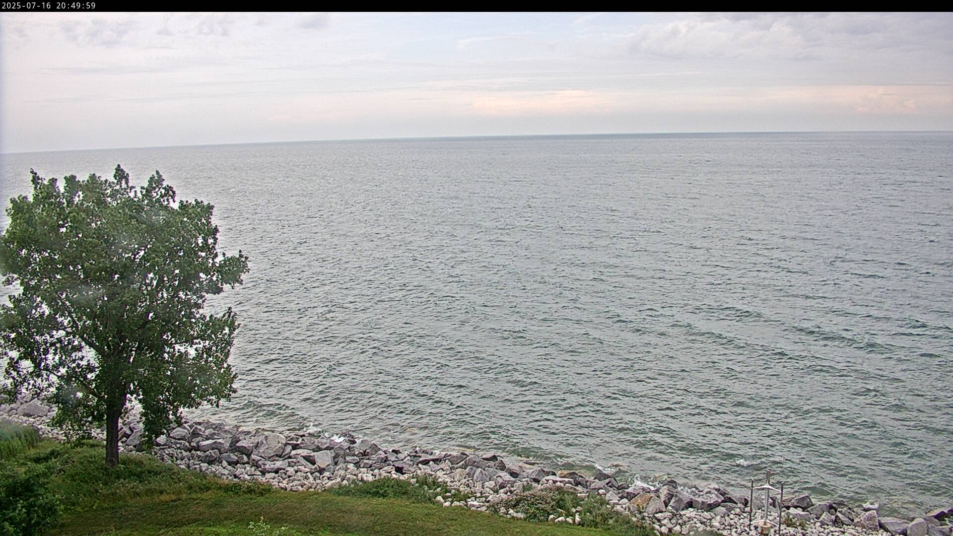 Thumbnail for current weather camera view from Carthage College in Kenosha, Wisconsin