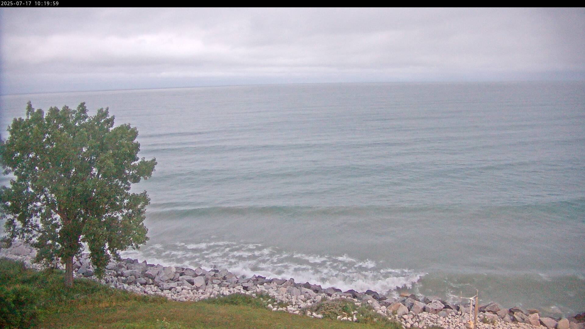 Thumbnail for current weather camera view from Carthage College in Kenosha, Wisconsin
