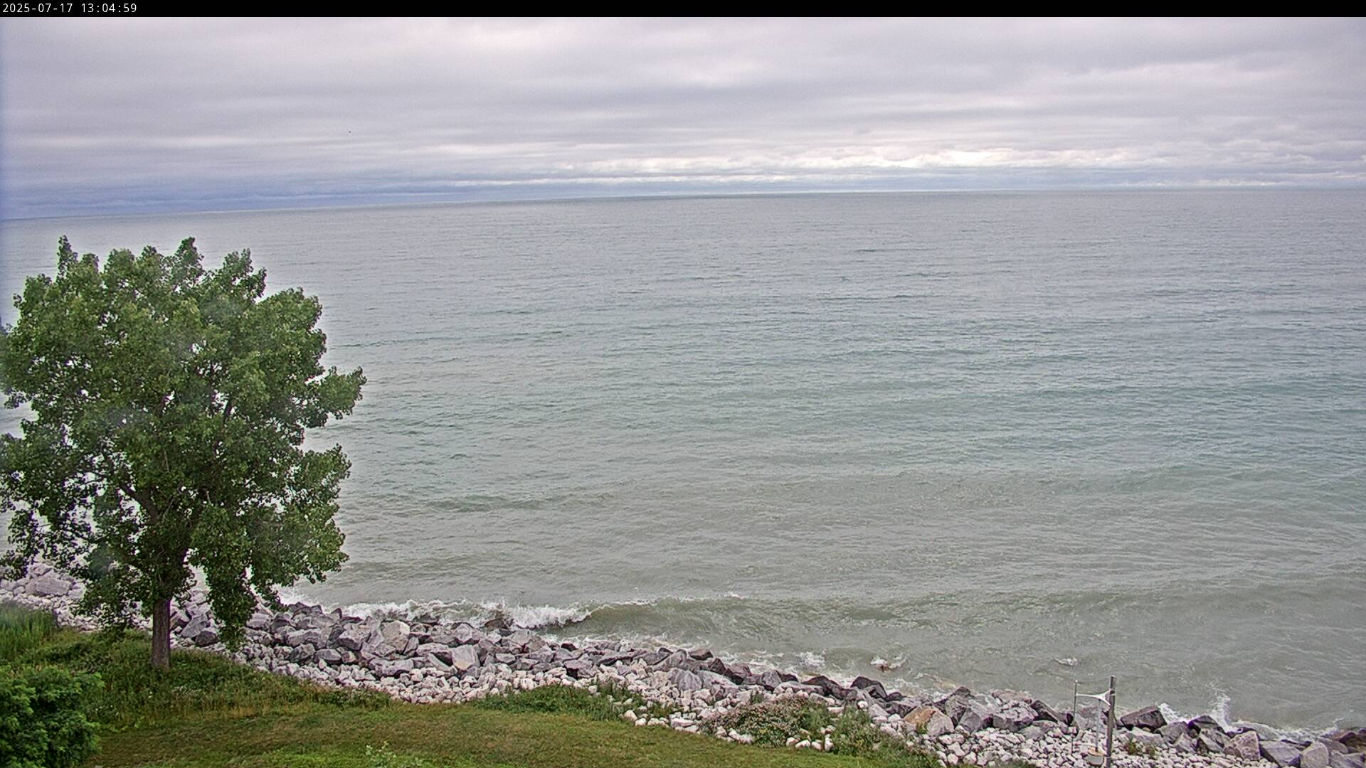 Thumbnail for current weather camera view from Carthage College in Kenosha, Wisconsin