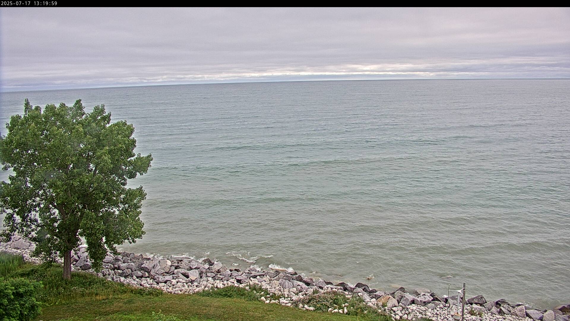 Thumbnail for current weather camera view from Carthage College in Kenosha, Wisconsin