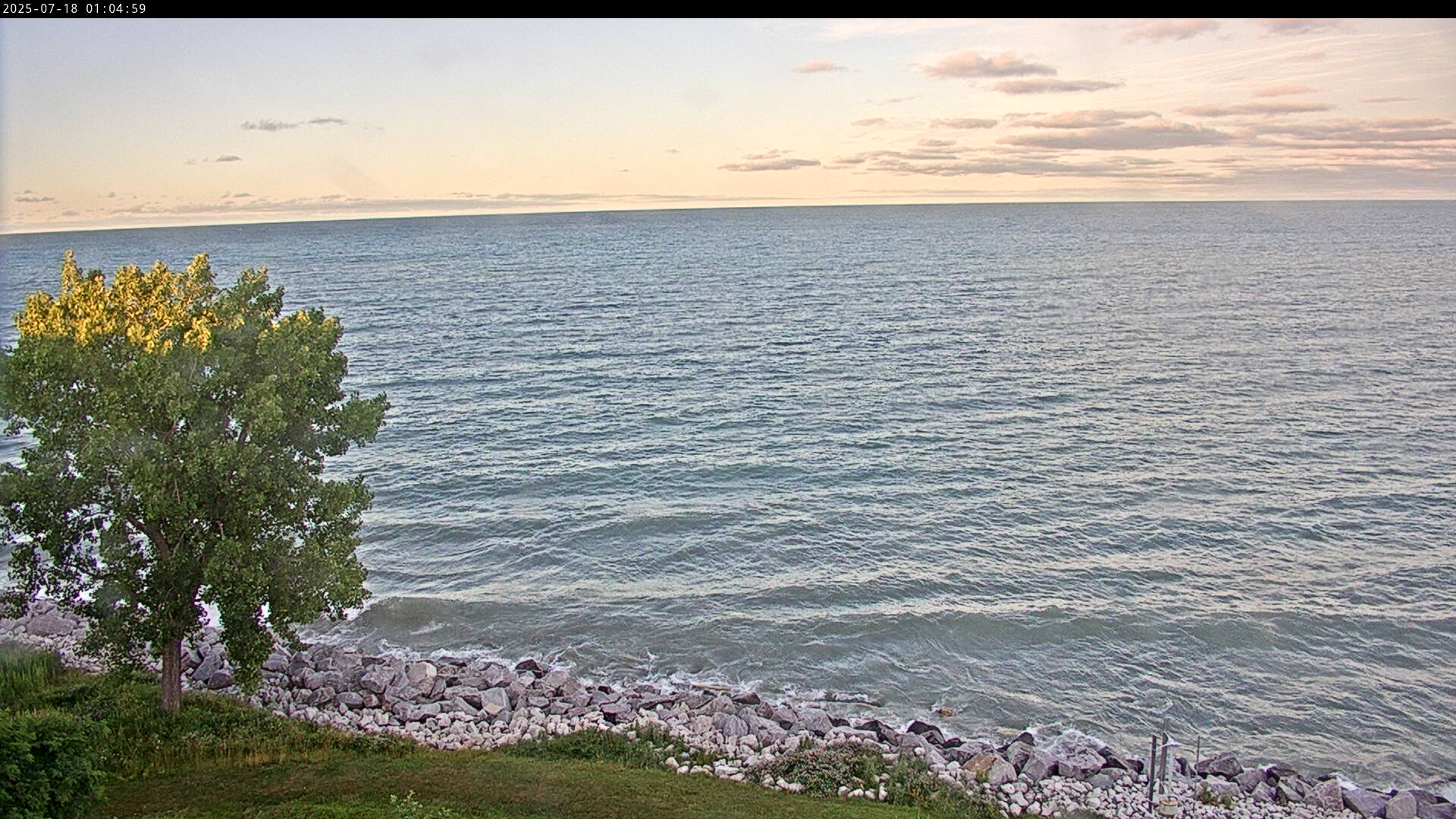 Thumbnail for current weather camera view from Carthage College in Kenosha, Wisconsin