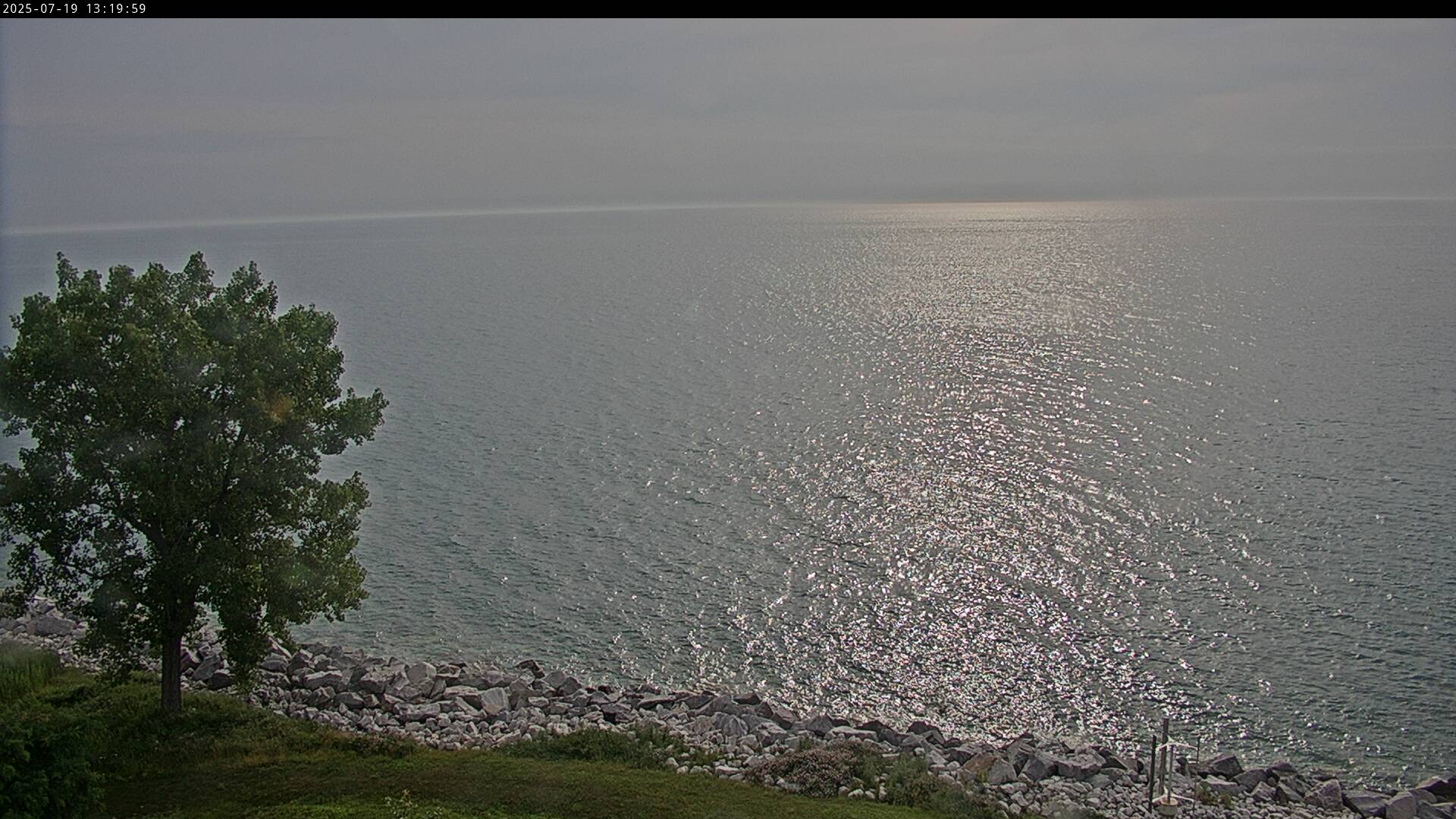 Thumbnail for current weather camera view from Carthage College in Kenosha, Wisconsin