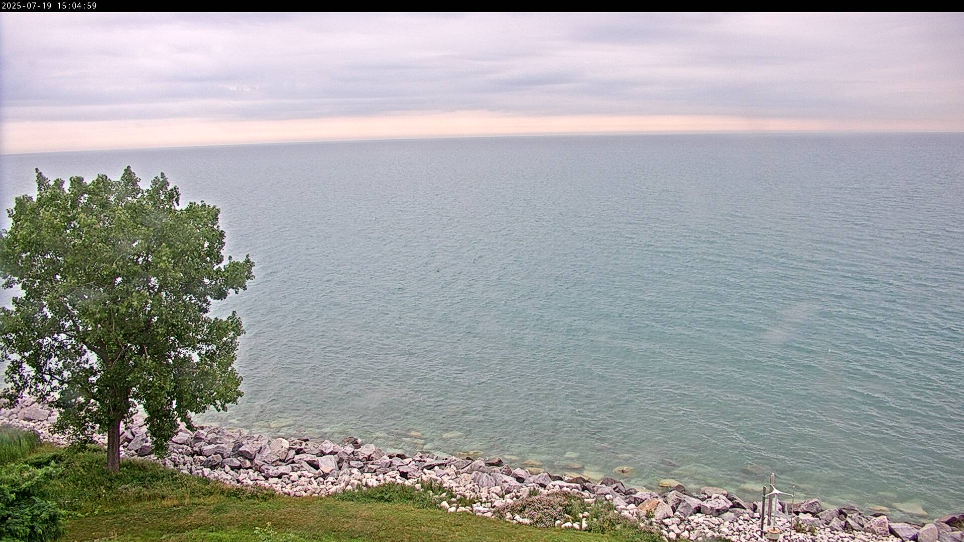 Thumbnail for current weather camera view from Carthage College in Kenosha, Wisconsin