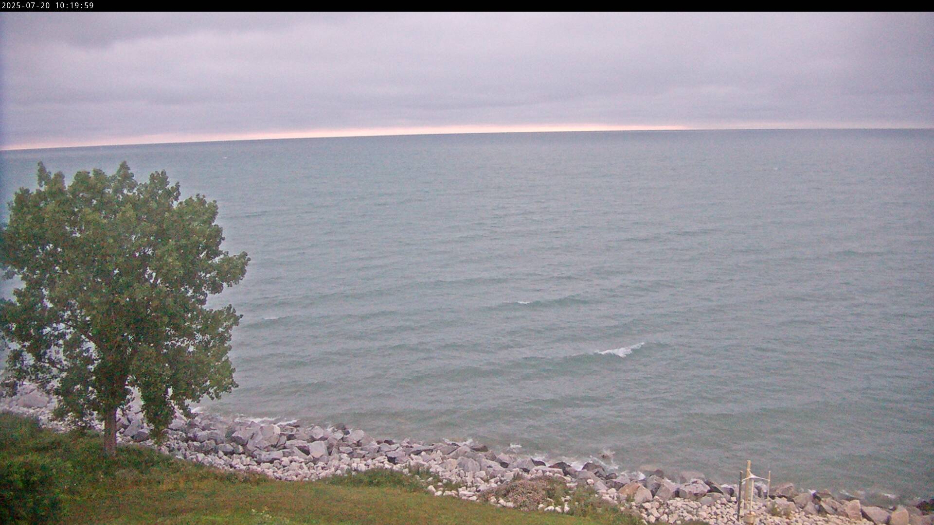 Thumbnail for current weather camera view from Carthage College in Kenosha, Wisconsin