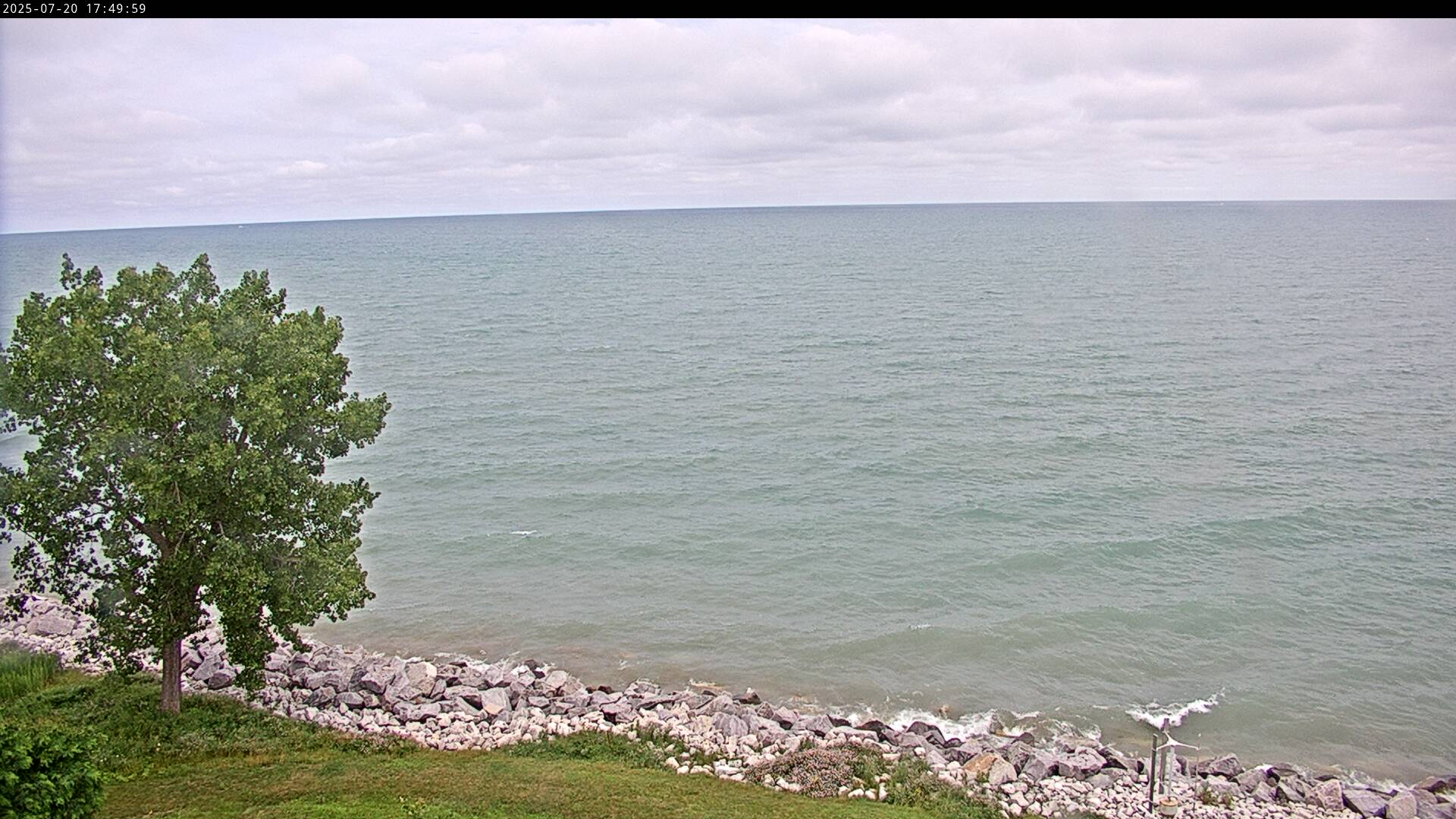 Thumbnail for current weather camera view from Carthage College in Kenosha, Wisconsin
