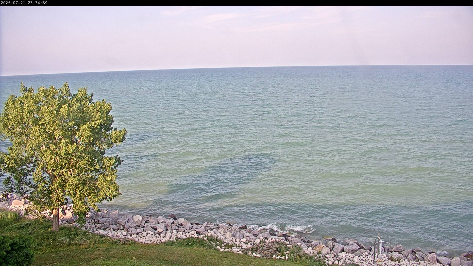Thumbnail for current weather camera view from Carthage College in Kenosha, Wisconsin
