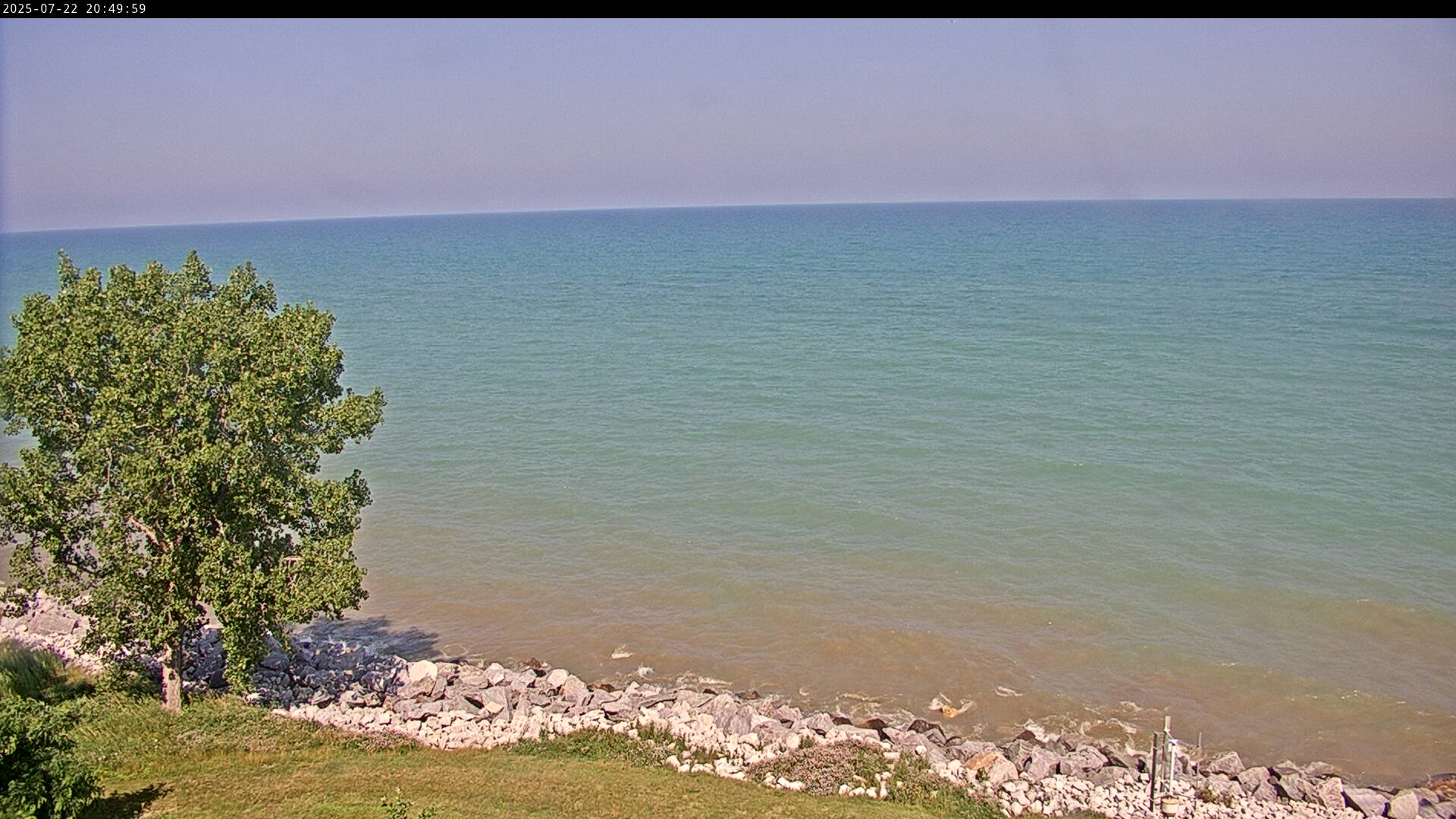Thumbnail for current weather camera view from Carthage College in Kenosha, Wisconsin