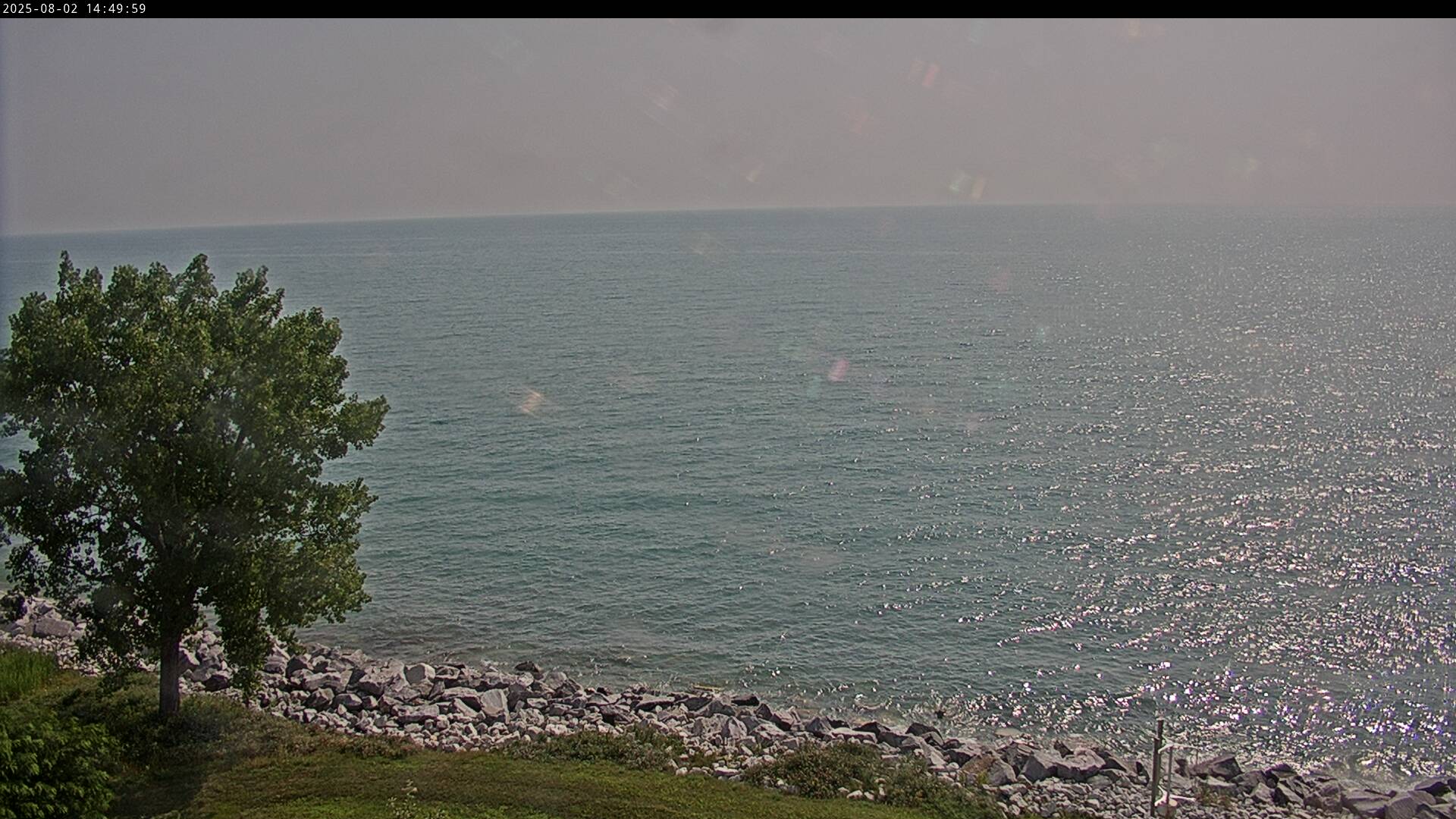 Thumbnail for current weather camera view from Carthage College in Kenosha, Wisconsin