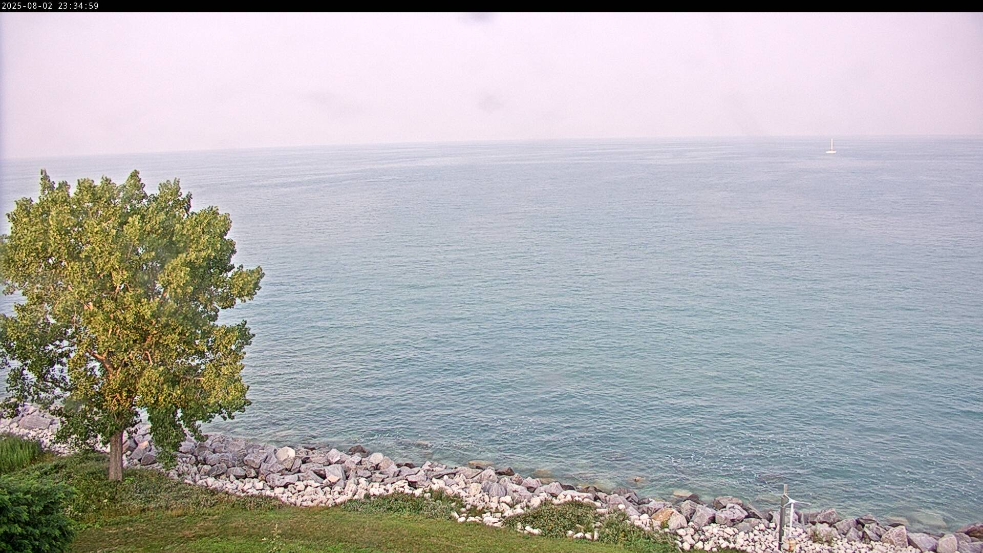 Thumbnail for current weather camera view from Carthage College in Kenosha, Wisconsin